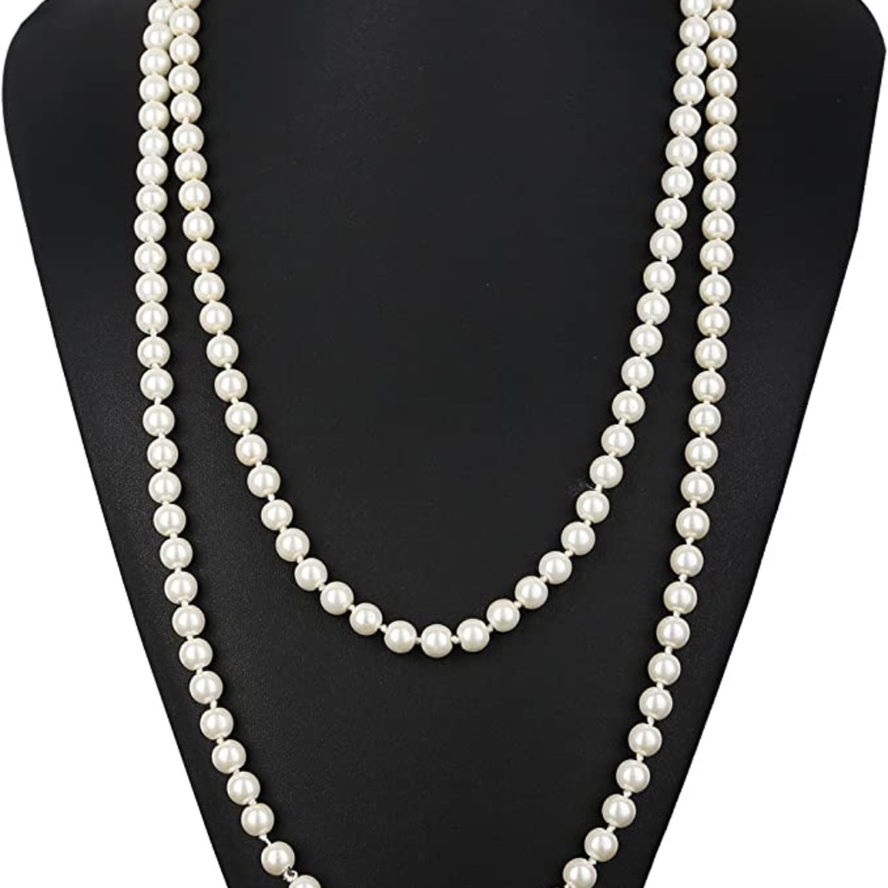 Long Pearl Necklace